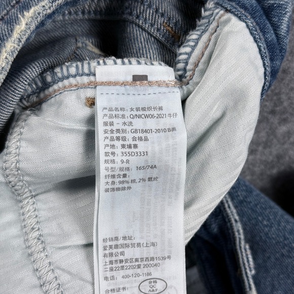 VTG Hollister Low Rise Flare Jeans Womens 8R W29 Medium Wash Stretch Bootcut - Picture 7 of 11